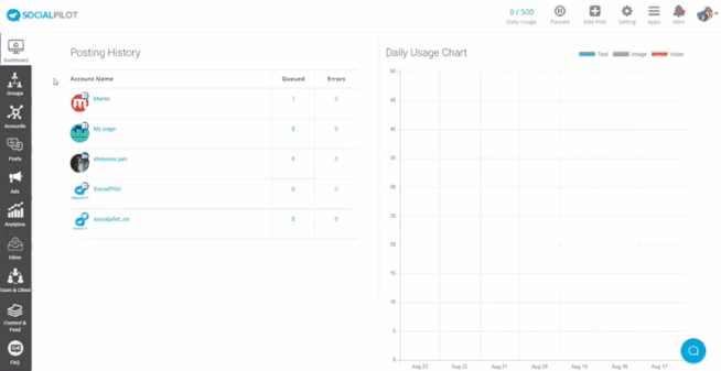 Directly Email PDF Reports with SocialPilot Directly Email PDF Reports with SocialPilot
