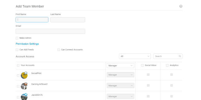 Adding Feeds & Social Accounts for Content Schedulers & Managers