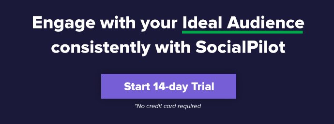 Free trial CTA SocialPilot Trial Coupon