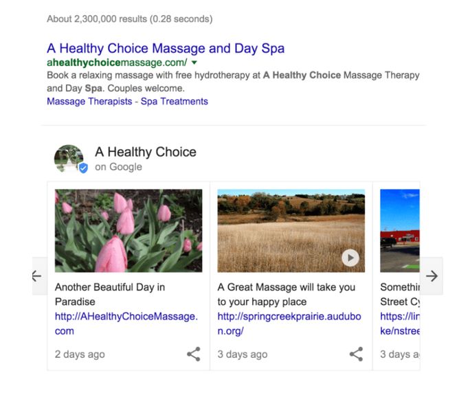 New way to share content in search New way to share content in search