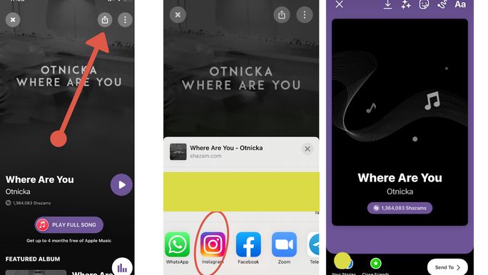 How to share Apple Music songs on Instagram & Facebook Stories