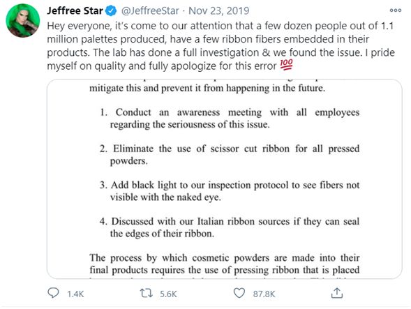 Jeffree Star Troll response