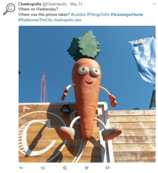 Scavenger Hunts Social Media Analysis