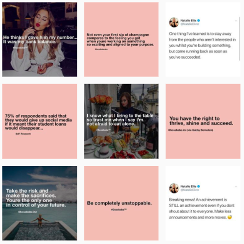 Instagram grid layouts Instagram grid layouts