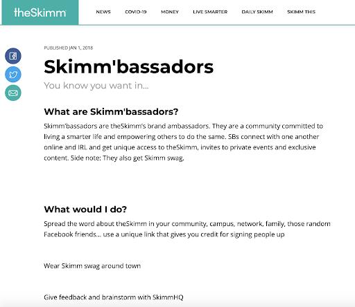 ambassador program UGC example socialpilot ambassador program UGC example socialpilot