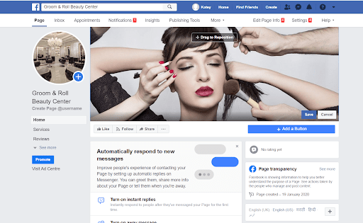 Facebook Profile Page Facebook Profile Page