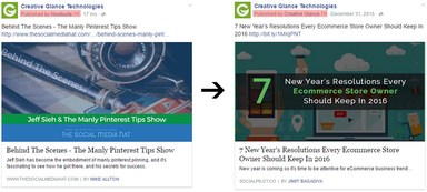 Share content with your own branding