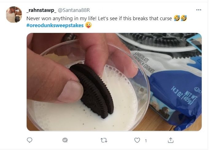 campaña de hashtag de oreo 