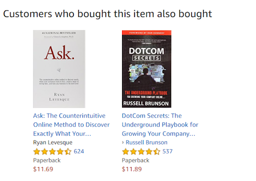 Amazon recommendation Amazon recommendations