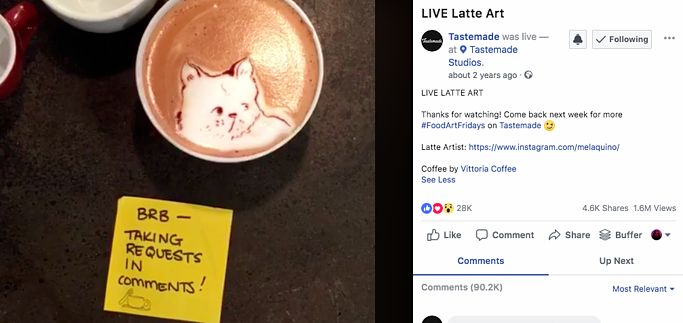Live video promotion Live video promotion