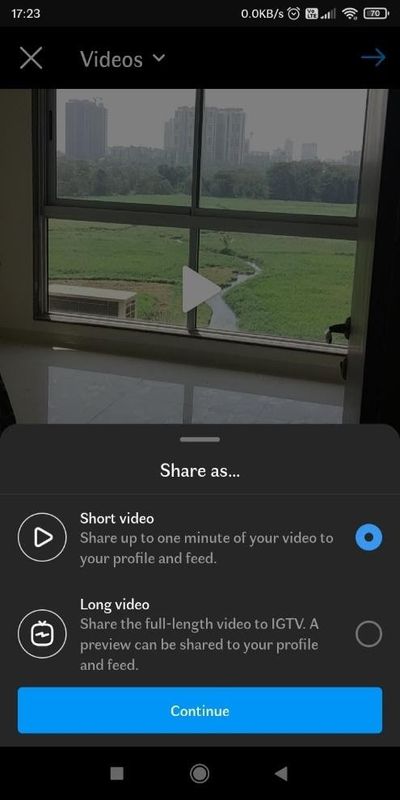 IGTV-video