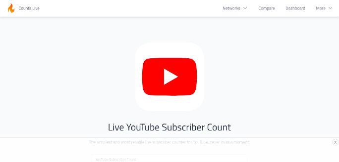 100,000  subscriber Realtime live count as it happened