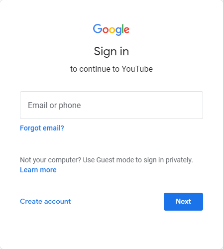 sign-in-to-your-YouTube-account