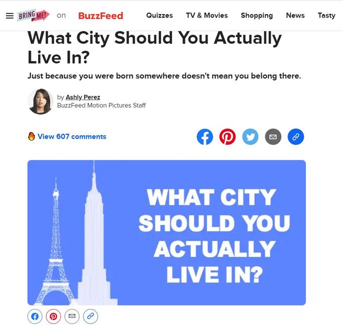 Buzzfeeds-quiz