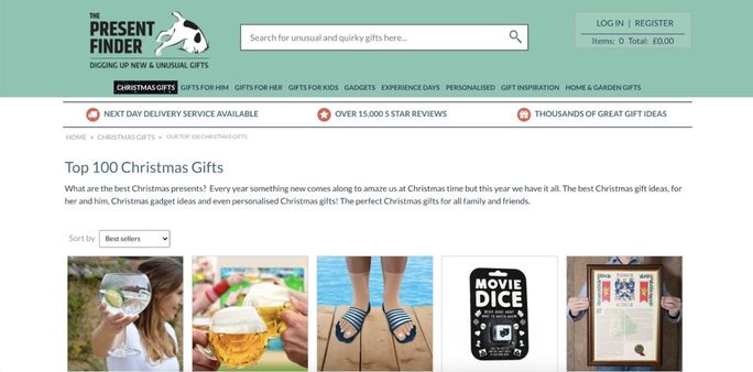present-finder