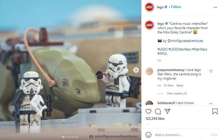 Lego post Lego post