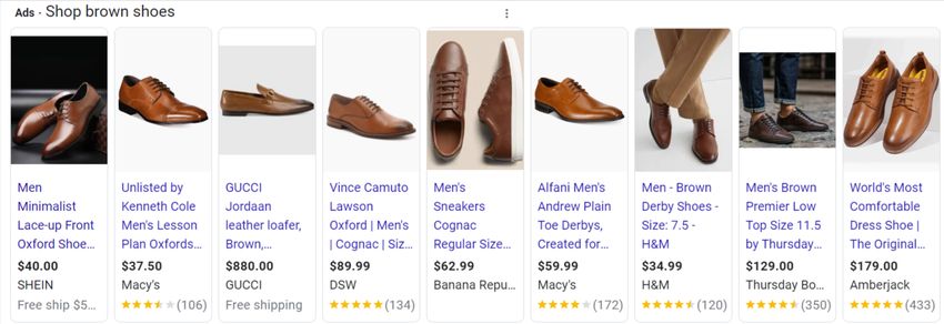 shop brown shoes