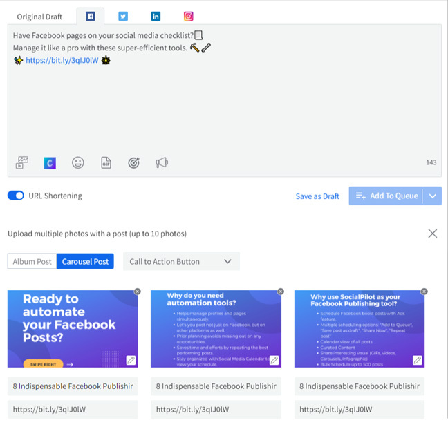 socialpilot carousel posts