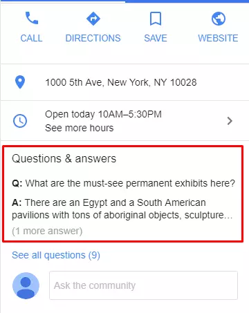 Questions and Answers section Questions and Answers section