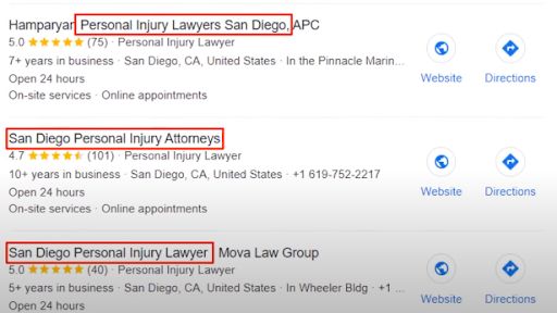 business name business name