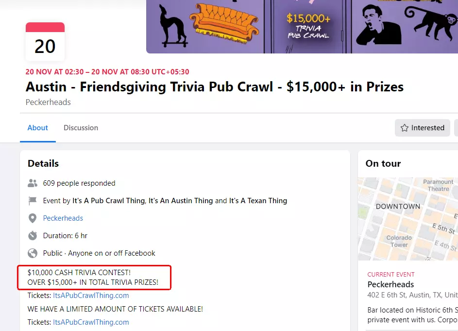 facebook event offer example facebook event offer example