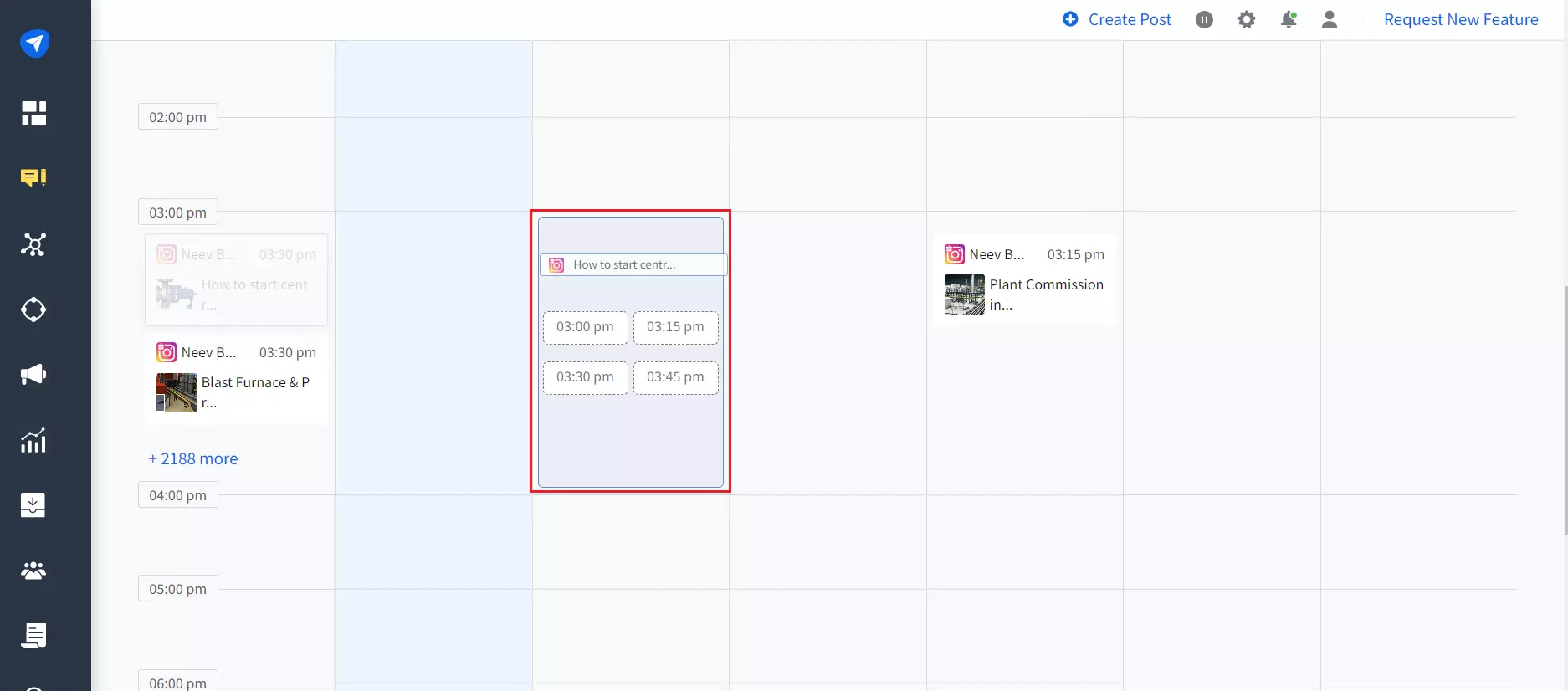 SocialPilot content calender