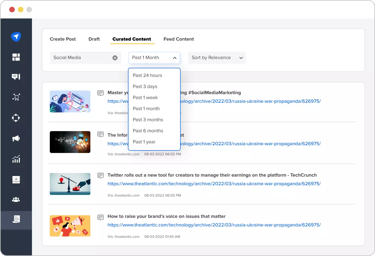Share Trending Content