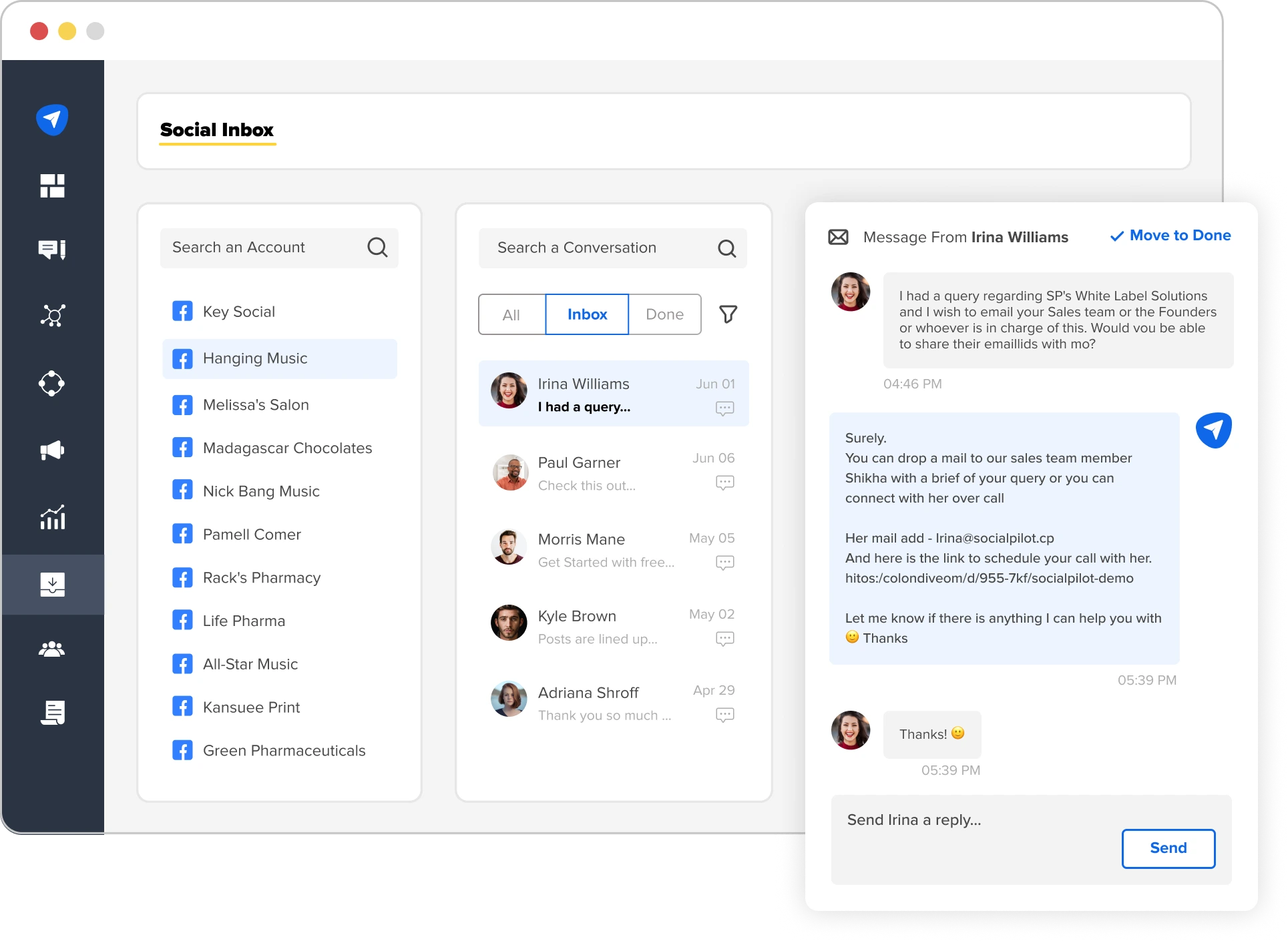 Engage Efficiently With Social Inbox