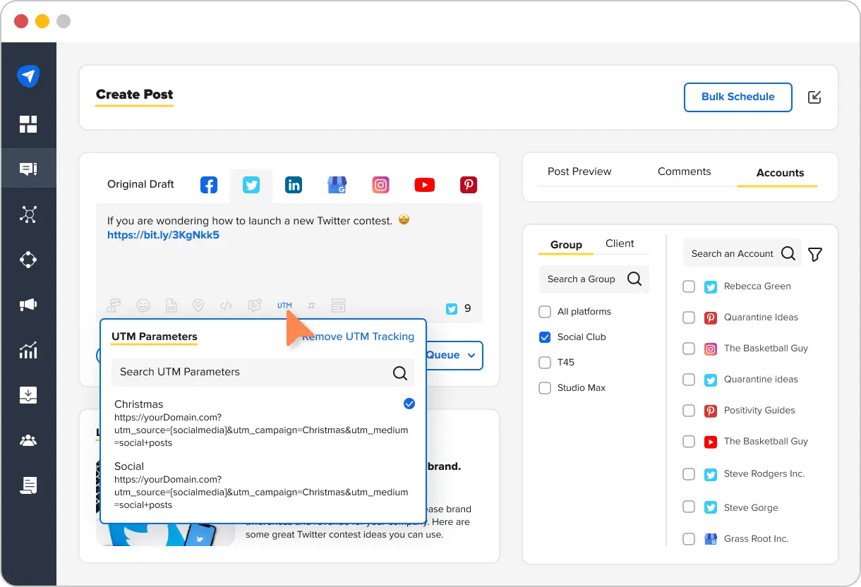 customize UTM parameters customize UTM parameters