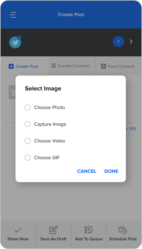 select image