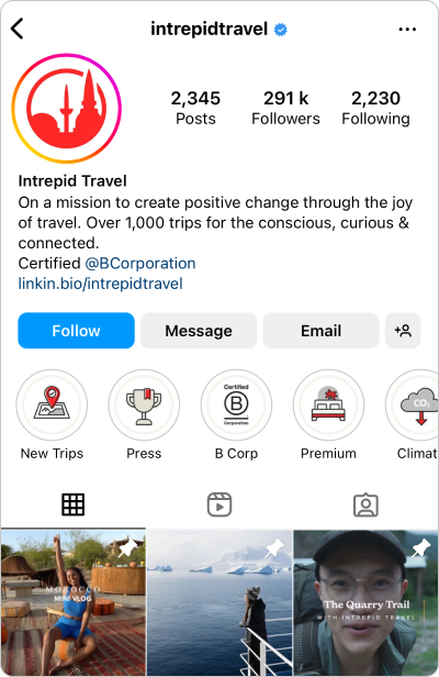 Instagram Bio Ideas for Travel Influencers