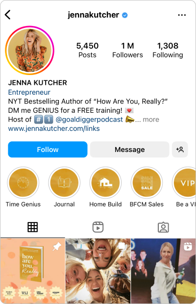 5 Instagram Bio Ideas for Business (+ Examples)