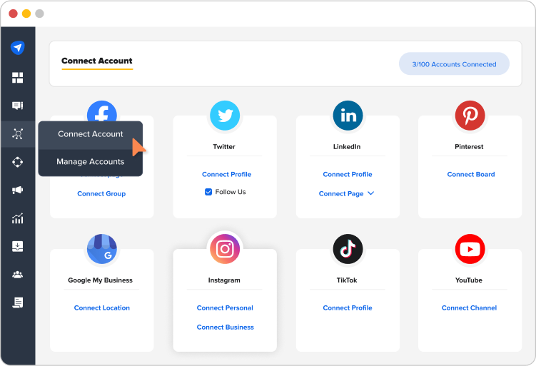 Connect Account Connect Account
