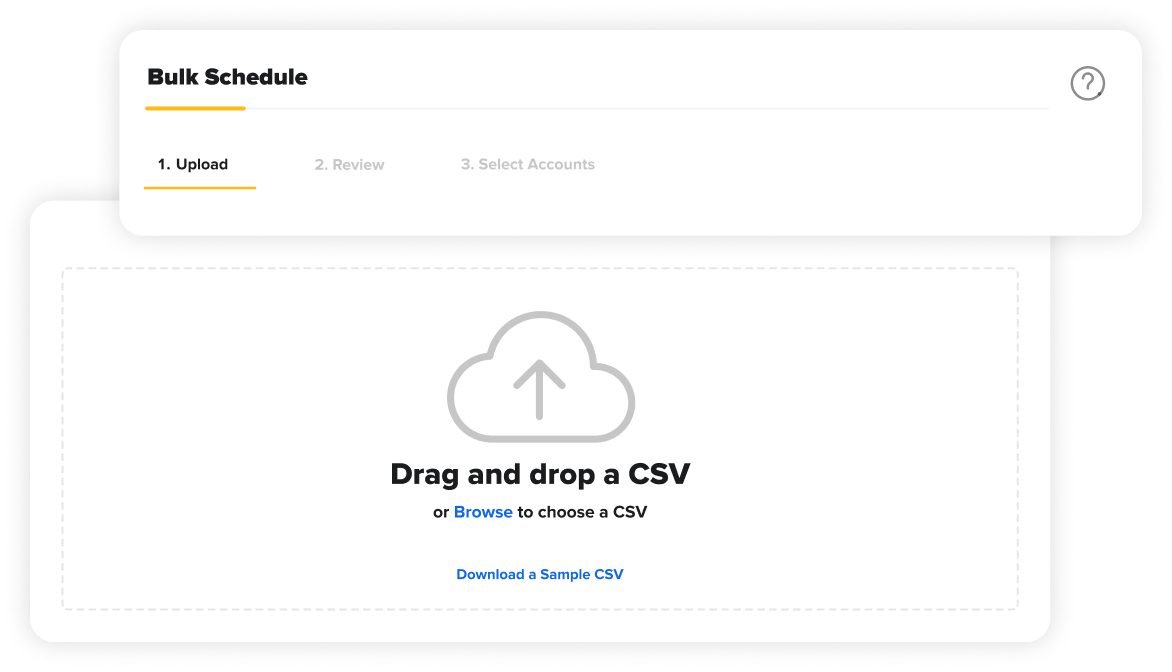 sAdvanced Scheduling Features