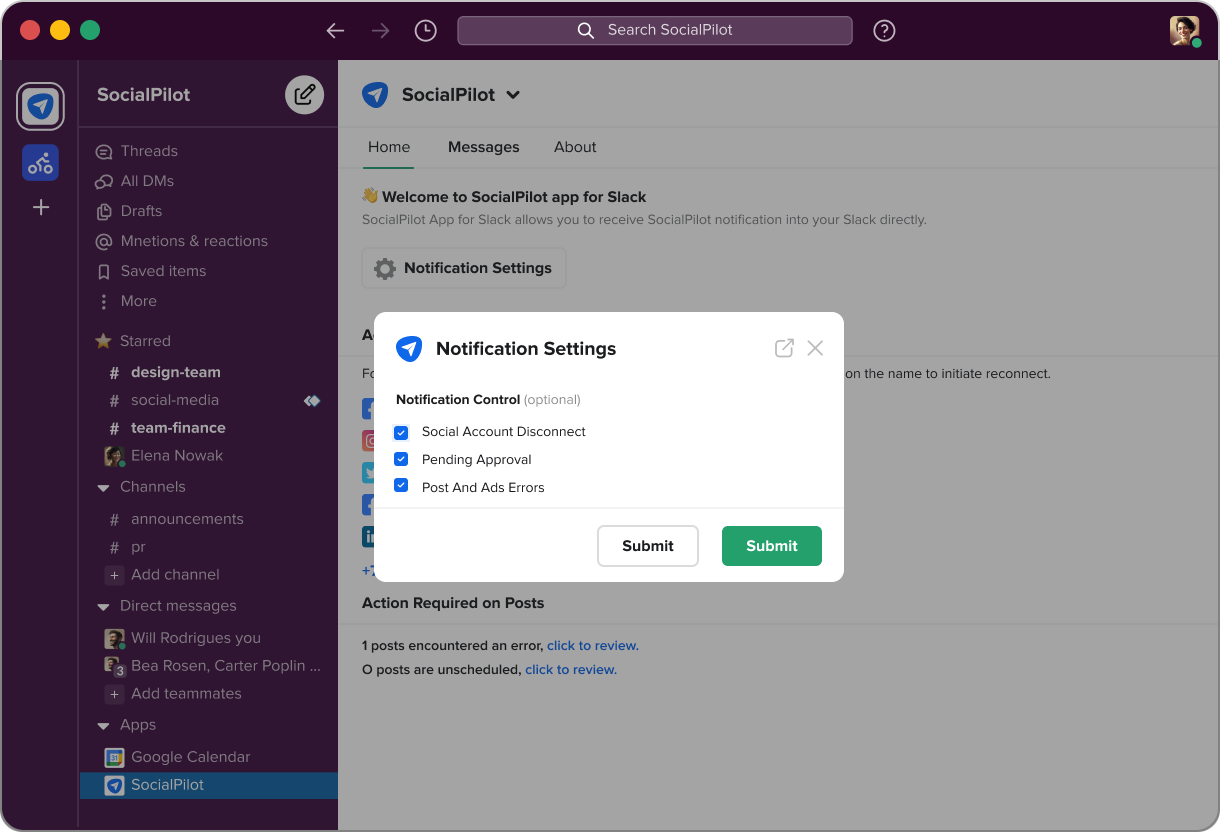 Instant Notifications Over Slack