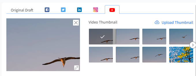 Upload Youtube Video or Short