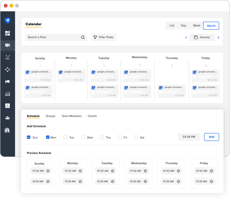 Scheduling on Autopilot