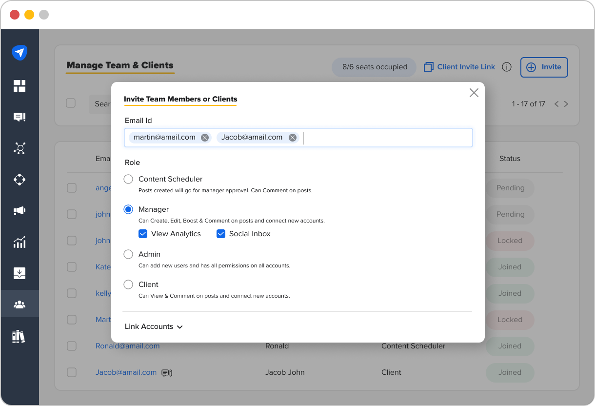 social media scheduling