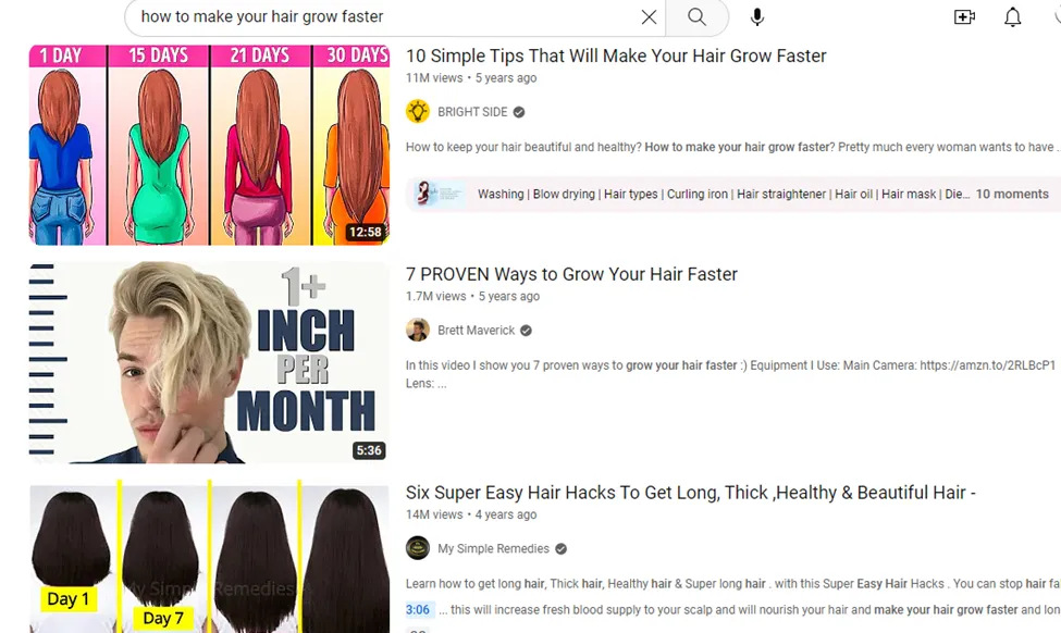 keywords on Youtube keywords on Youtube