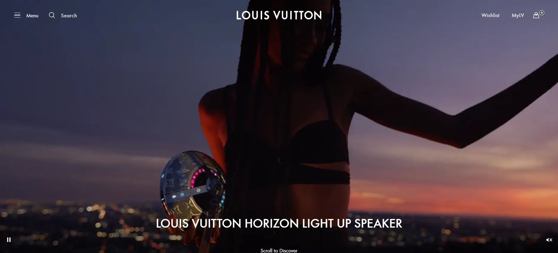 social media of Louis Vuitton