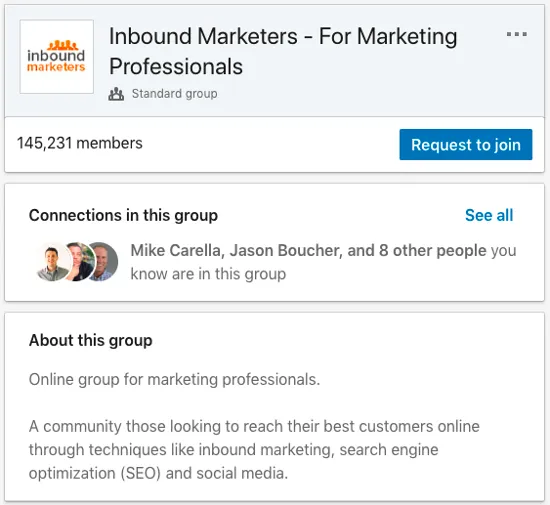 inbound marketers