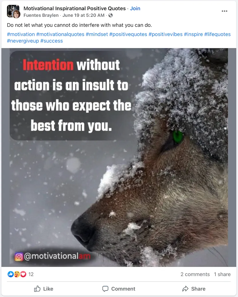 interntion without action