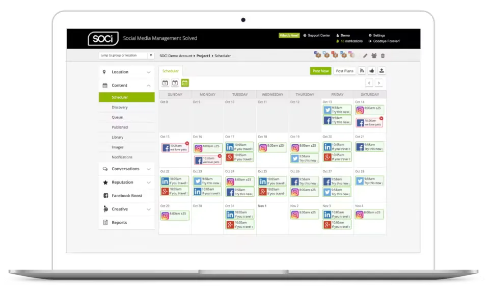 soci Scheduling