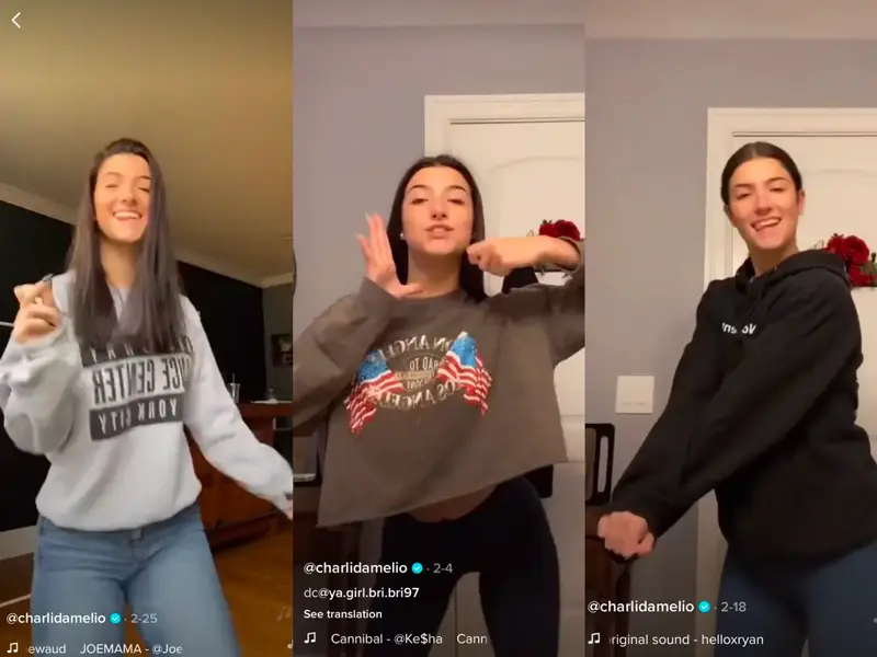 Utilisateurs célèbres de TikTok