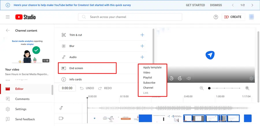 Youtube Video Marketing Orange thumbnail