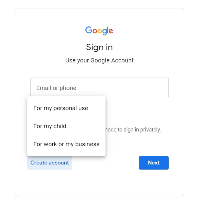 Google Signin