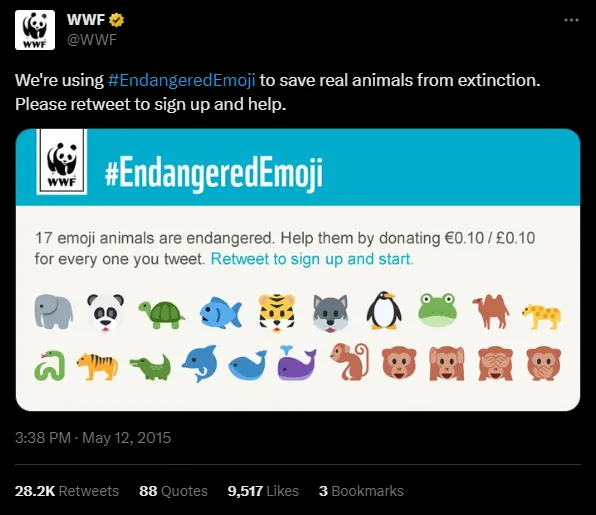 Endangered Emoji