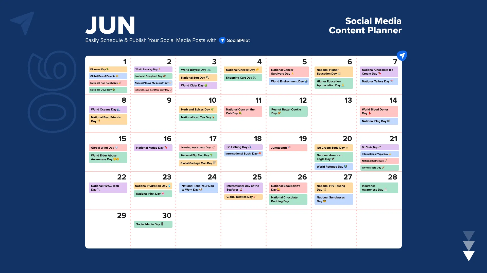 June Social Media Holidays June Social Media Holidays