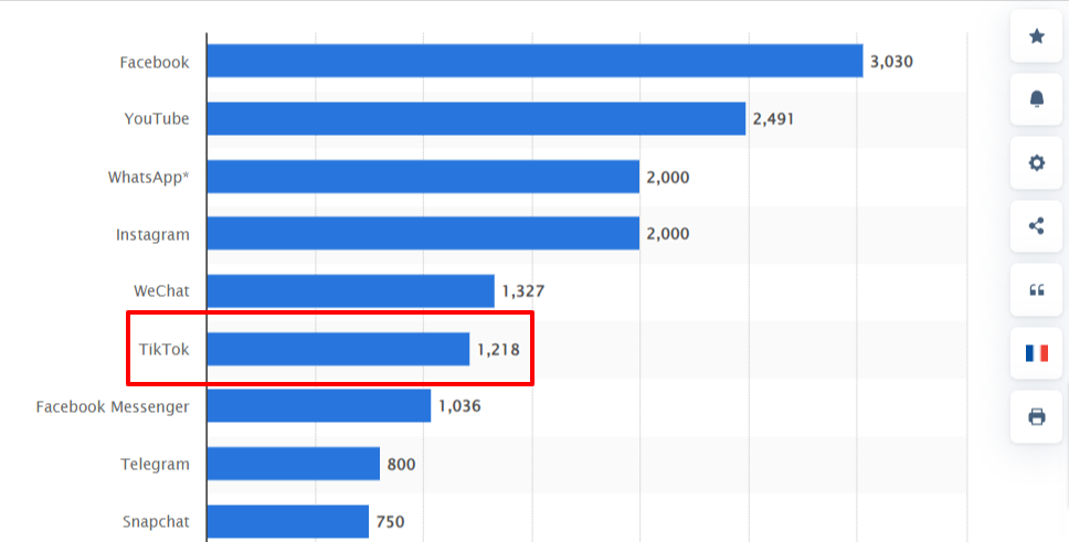 TikTok Usage Stats TikTok Usage Stats