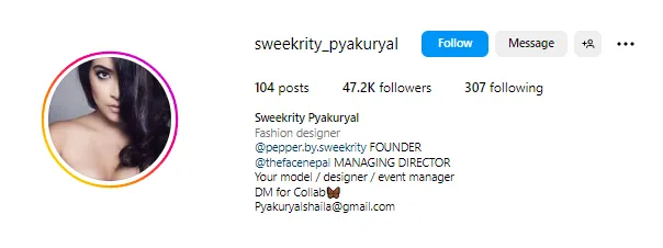 sweekrity_pyakuryal